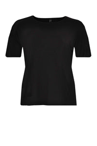 T-shirt VISCOSE - black - #4