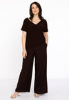 T-shirt v-neck DOLCE - brown - #2
