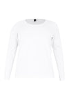 Tunic tight fit COTTON - white - #4