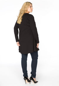 Tunic longsleeve wide bottom COTTON - black - #3