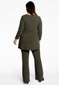 Tunic flare DIAGONAL - green - #3