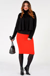 Shirt polo-neck DOLCE - black