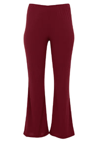 Trousers bootleg DOLCE - dark red - #4