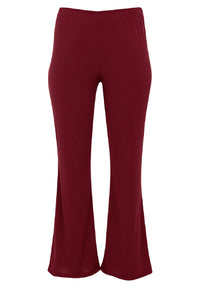Trousers bootleg DOLCE - dark red - #2
