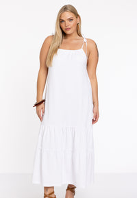 Dress COTTON - white - #1