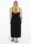 Dress spaghetti elastic waist DOLCE - black - #3