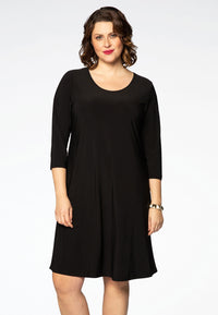 Dress A-line DOLCE - black - #1