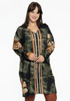 Tunic wide straight ROSELLE - black