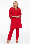 Tunic beads DOLCE - red