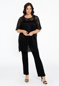 Shirt Tee LACE - black - #1