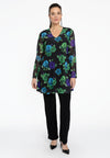 Tunic wide bottom ROSALIA - black - #1