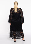 Dress flare LACE - black - #3
