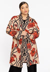 Cardigan PAPAVERO - red