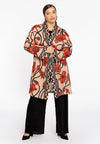 Cardigan PAPAVERO - red