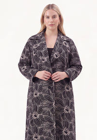 Coat FLORIQUE - black - #2