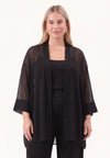 Duster chiffon - Black