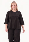 Top eco vero FLOWER - black - #2