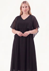 Maxi dress CHIFFON - black - #2