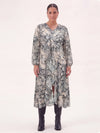 Dress midi VIPERINE - ecru