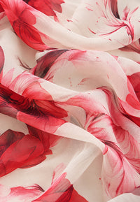 Dress A-line ISLA - red - #3