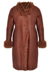 Lammy coat curly - brown - #3