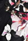 Tunic wide bot beads AURELIA - black - #5