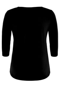 Shirt A-line beaded DOLCE - black - #2