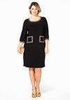 Dress strass trimmed DOLCE - black - #2