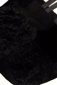 Bag mixed fur - black - #3