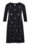 Dress beaded front DOLCE - blue - #4