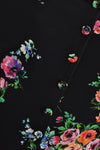 Dress ruffled ROSA - black - #5