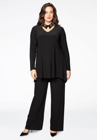 Trousers plissé DOLCE - black - #1