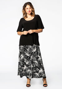 Skirt long PALMA - black - #2