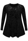 Tunic flare FLOCK - black - #4