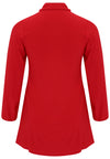 Tunic wide bottom bow DOLCE - red - #5