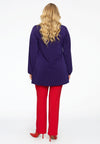 Tunic wide bottom bow DOLCE - purple - #3