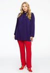 Tunic wide bottom bow DOLCE - purple - #2