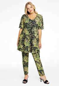 Tunic wide bottom MIMOSA - black - #2