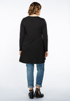 Tunic wide bottom bow tiger - black - #3