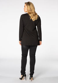 Tunic Cat flare - black - #3