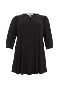 Tunic wide bottom UNI DOLCE - black - #5