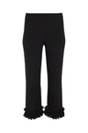 Trousers relaxed frill UNI DOLCE - black - #4