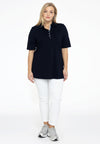Polo shirt flare - blue - #2