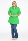 Polo shirt flare - green