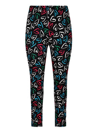 Xtra slim trousers HEARTS - black - #3