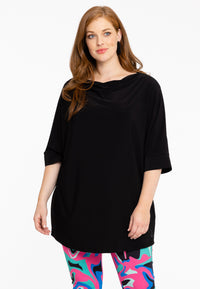 Shirt kimono sleeve DOLCE - black - #1