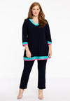 Tunic flare colorblock DOLCE - blue - #1