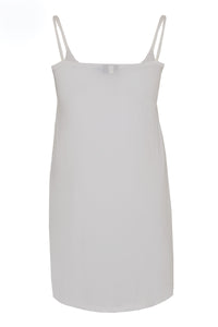 Slip dress spaghetti straps - white - #2