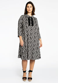 Dress laced frill PANTHERA - black - #1