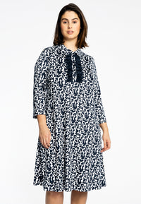 Dress laced frill PANTHERA - blue - #2
